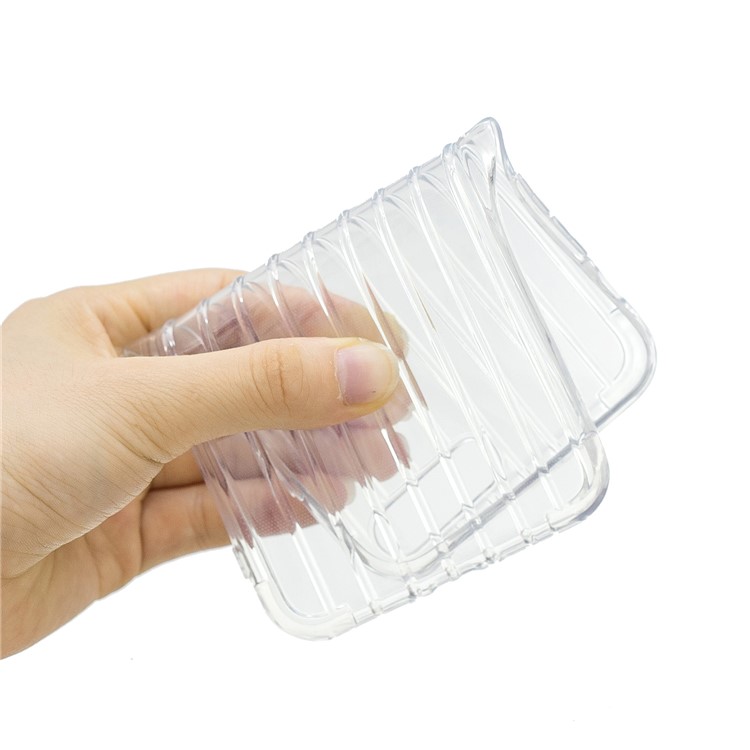 Pure Anti-drop TPU Trunk Style Shell for iPhone 8 Plus / 7 Plus 5.5 inch - Transparent-4