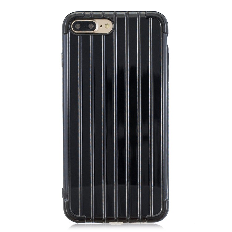Pure Anti-drop TPU Trunk Style Shell for iPhone 8 Plus / 7 Plus 5.5 inch - Black-2