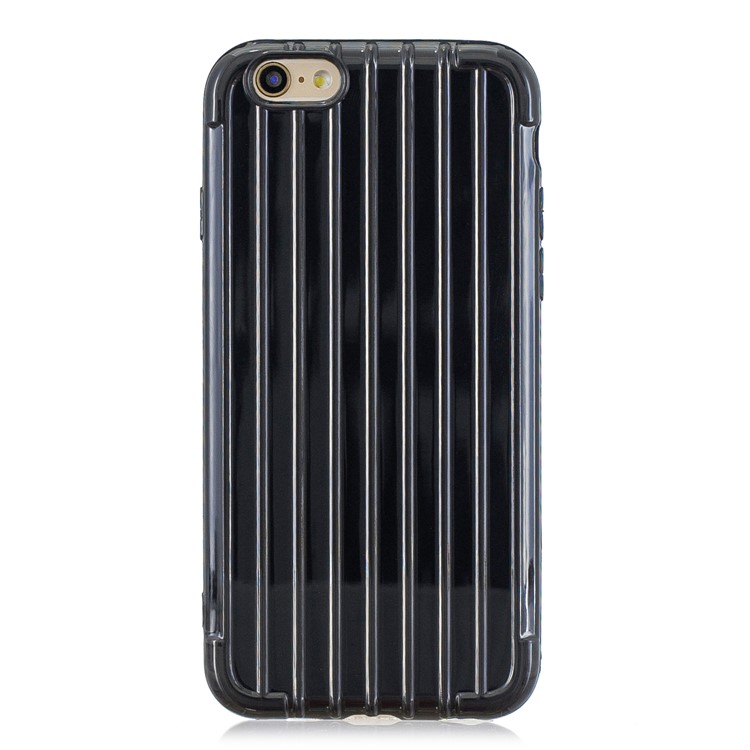 Pure Color Anti-fall TPU Trunk Shape Shell for iPhone 6 Plus / 6s Plus 5.5-inch - Black-2