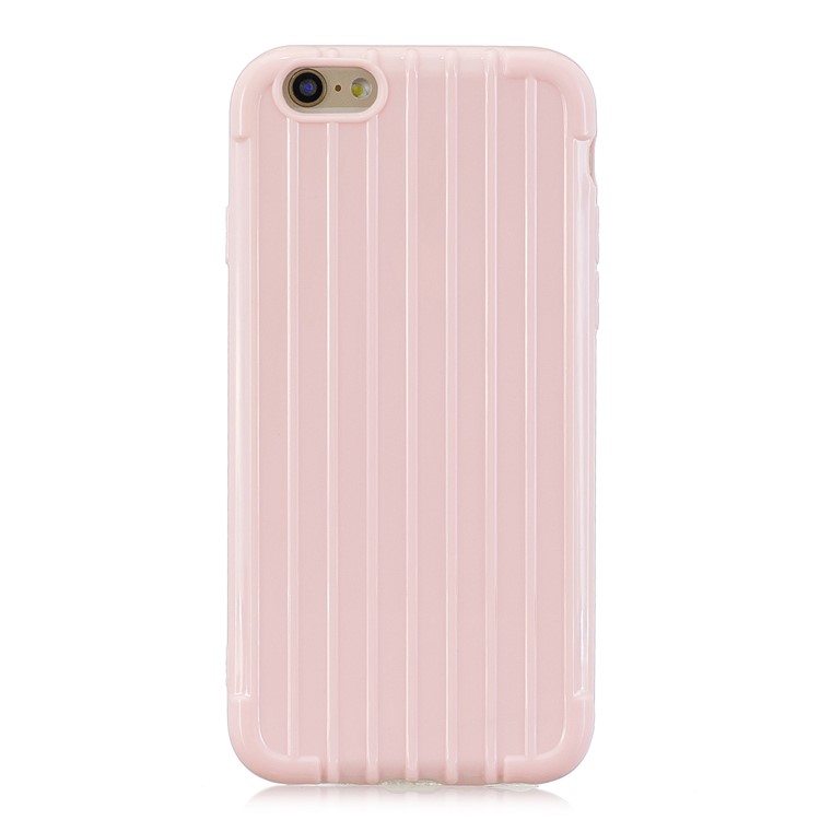 Pure Color Anti-fall TPU Trunk Style Shell for iPhone 6 / 6s 4.7-inch - Pink-2