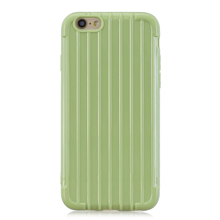 Guscio In Stile TPU Anti-caduta In Puro Colore Per IPhone 6 / 6s Da 4,7 Pollici - Verde-2