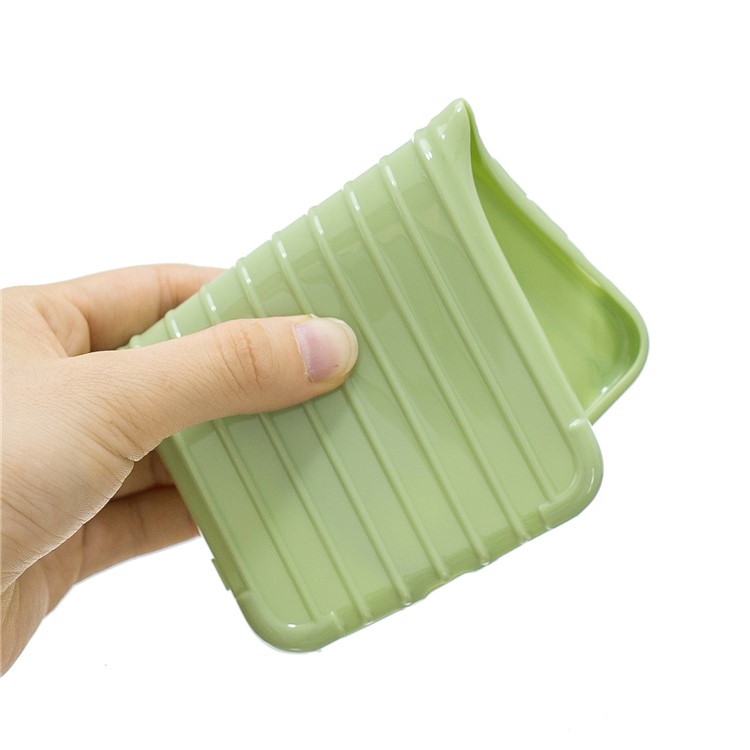 Guscio In Stile TPU Anti-caduta In Puro Colore Per IPhone 6 / 6s Da 4,7 Pollici - Verde-4