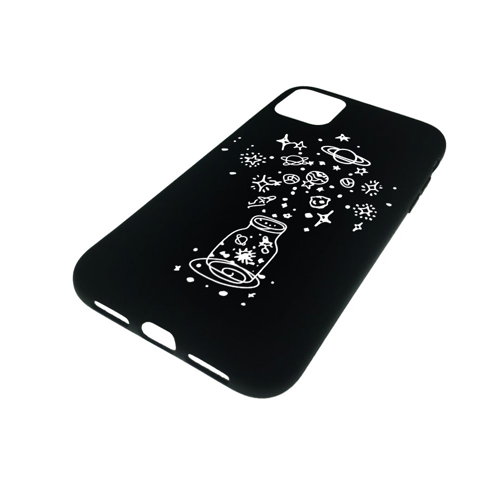 Pattern Printing Embossment Soft TPU Case for iPhone 11 6.1-inch (2019) - Stars-2