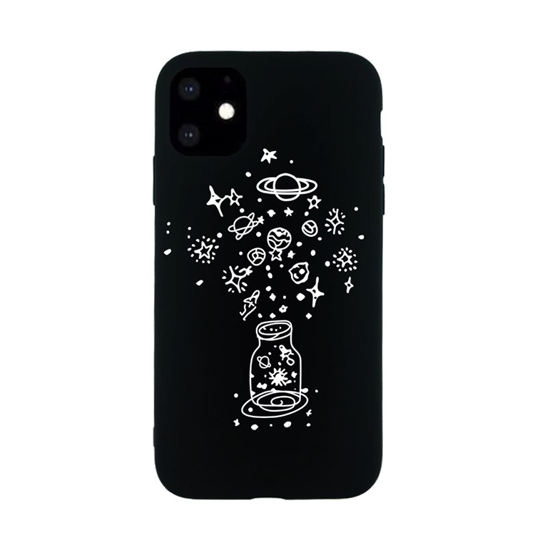 Pattern Printing Embossment Soft TPU Case for iPhone 11 Pro Max 6.5-inch (2019) - Stars-1
