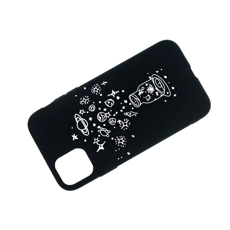 Pattern Printing Embossment Soft TPU Case for iPhone 11 Pro Max 6.5-inch (2019) - Stars-3