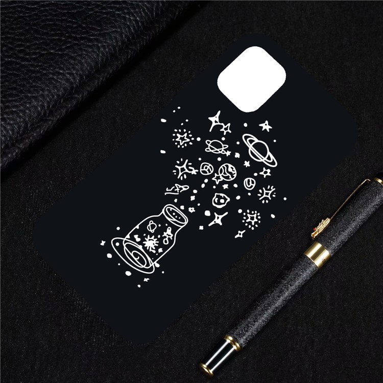 Pattern Printing Embossment Soft TPU Case for iPhone 11 Pro Max 6.5-inch (2019) - Stars-4