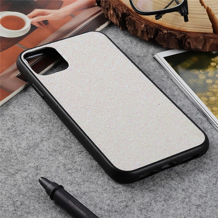 PU Leather Skin Phone Case for Apple iPhone 11 Pro 5.8 inch (2019) - White-2