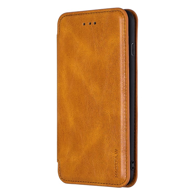 HAOXFA.W Detachable Card Slots Leather Wallet Phone Cover for iPhone 8 Plus/7 Plus 5.5 inch - Brown-8