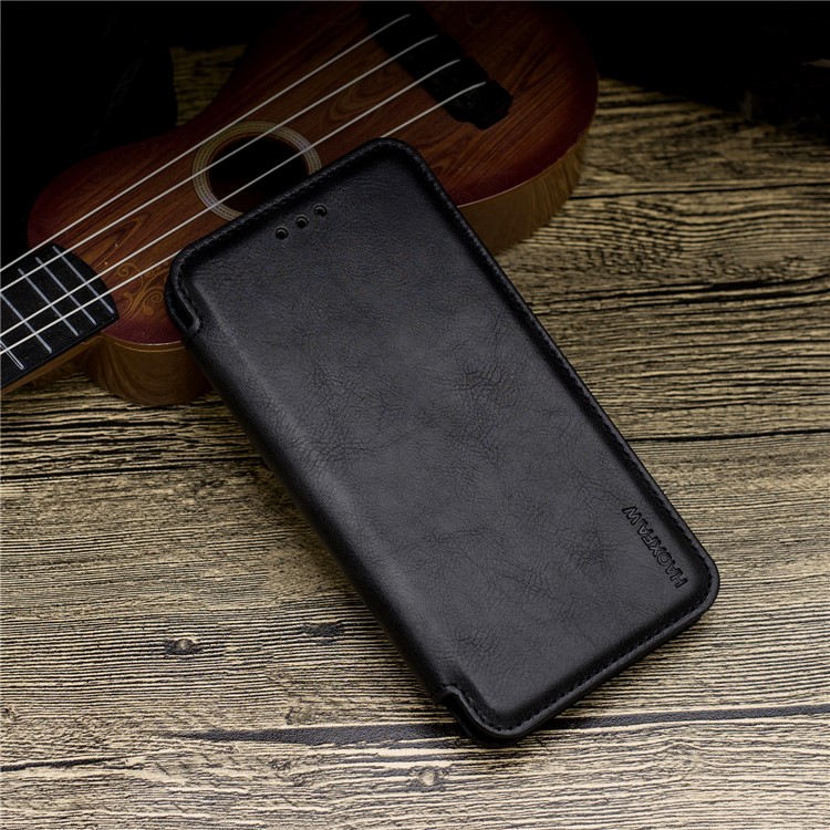 HAOXFA. W Съемные Слоты Для Карт Кожаная Подставка Для Телефона-кошелька Для IPhone XS Max 6.5 Дюймов - Черный-6