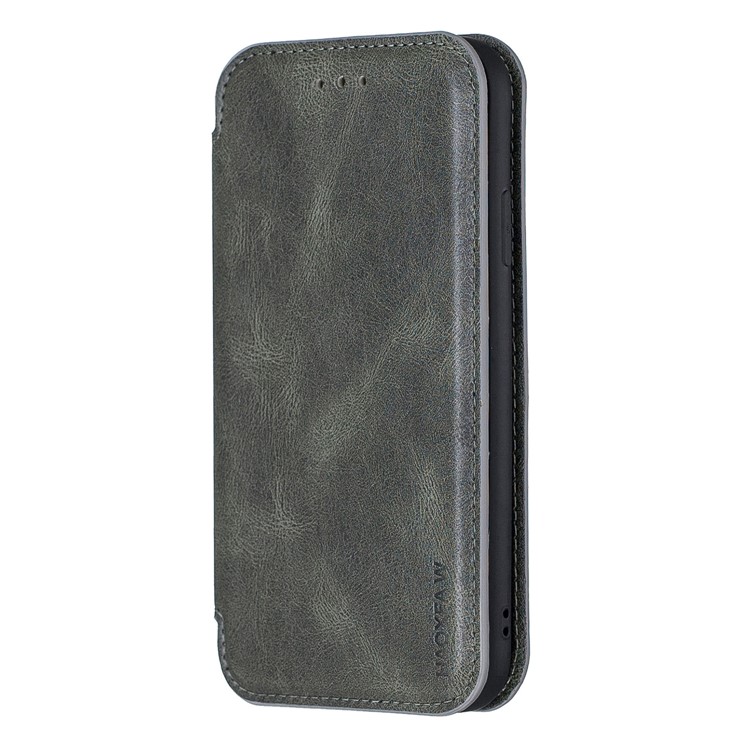 HAOXFA.W Luxurious Detachable Magnet Leather Wallet Protective Case for iPhone XR 6.1 inch - Grey-1