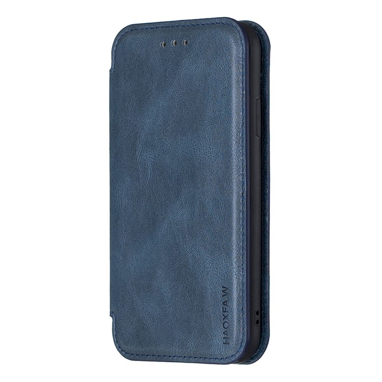 HAOXFA.W Luxurious Detachable Magnet Leather Wallet Protective Case for iPhone XR 6.1 inch - Blue