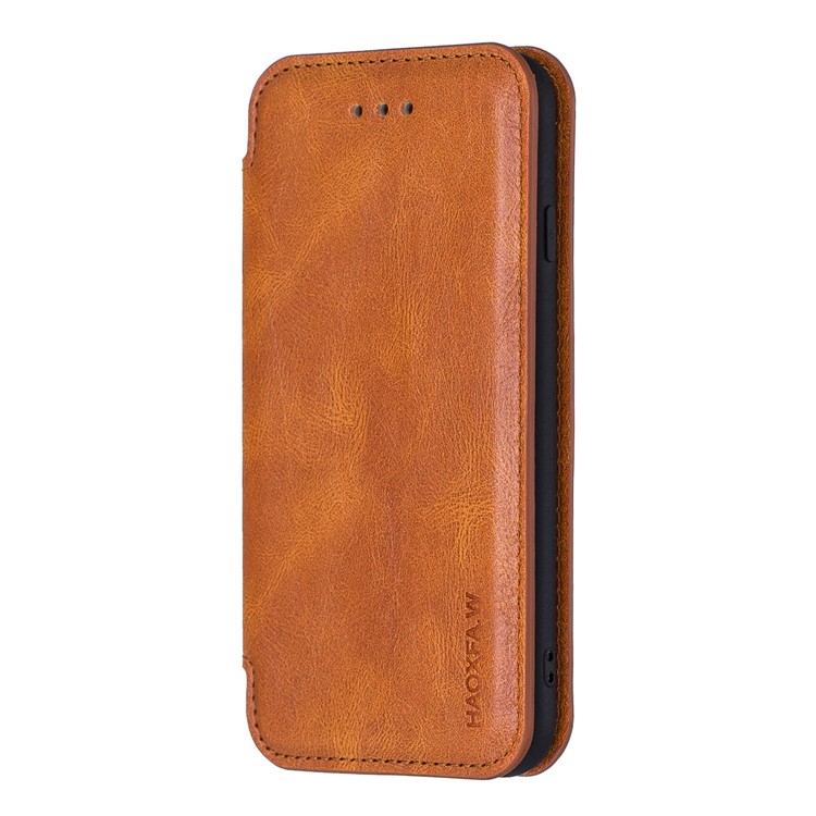 HAOXFA.W Detachable Wallet Phone Case Magnet Leather Shell for iPhone 7/8 4.7 inch - Brown-2