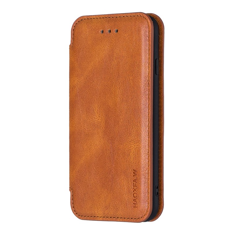 HAOXFA.W Detachable Wallet Phone Case Magnet Leather Shell for iPhone 7/8 4.7 inch - Brown-2