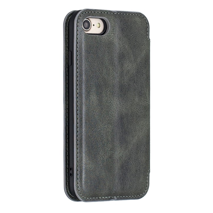 HAOXFA.W Detachable Wallet Phone Case Magnet Leather Shell for iPhone 7/8 4.7 inch - Grey-2