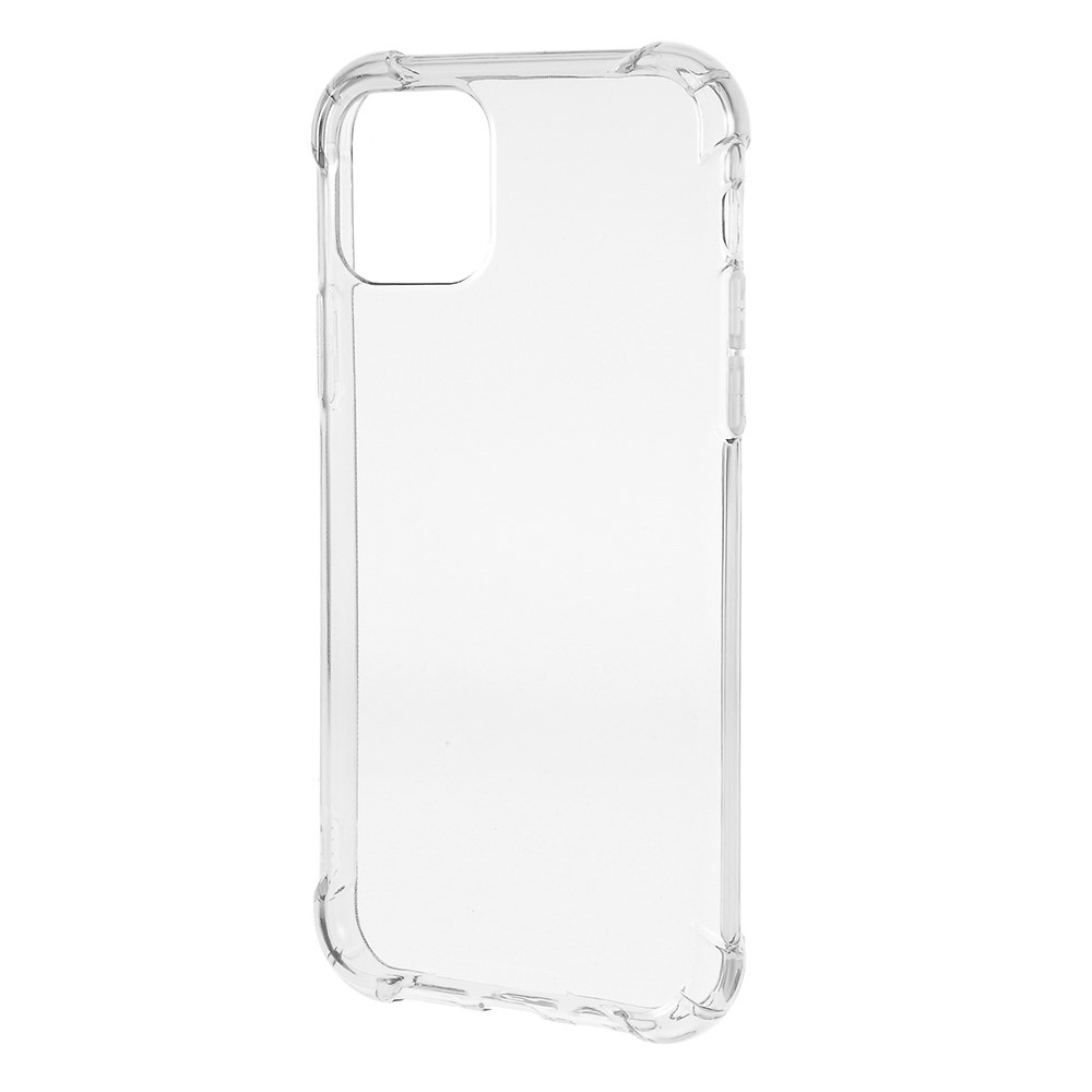 Shockproof Crystal Clear TPU Cover Back Phone Case for iPhone 11 Pro Max 6.5-inch - Transparent-2