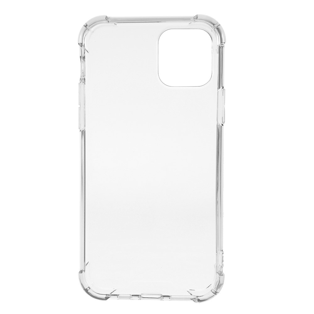 Shockproof Crystal Clear TPU Cover Back Phone Case for iPhone 11 Pro Max 6.5-inch - Transparent-3