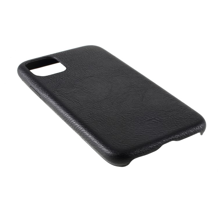 For iPhone 11 Pro 5.8 inch PC+Leather Cell Phone Case - Black-8