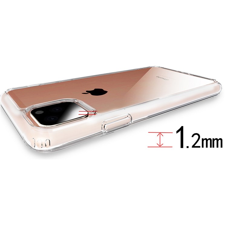 Clear Tempered Glass Phone Case for Apple iPhone 11 Pro 5.8 inch-3