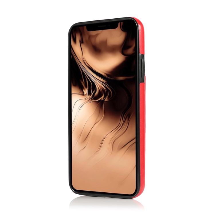 PU Leather + TPU Multiple Card Slots Phone Stand Shell for iPhone 11 Pro 5.8 inch (2019) - Red-4