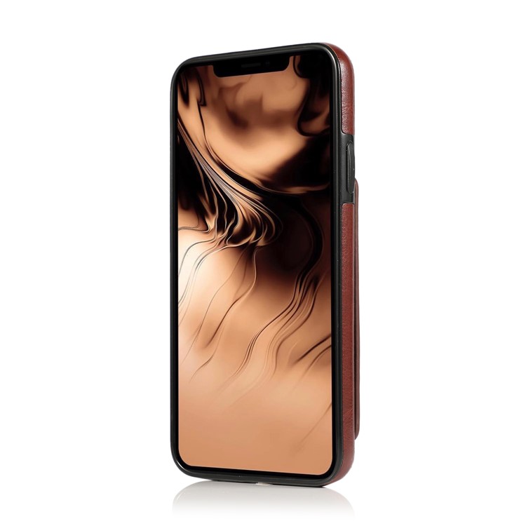 PU Leather + TPU Multiple Card Slots Phone Stand Shell for iPhone 11 Pro 5.8 inch (2019) - Brown-4