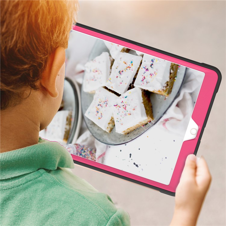PC + TPU Hybrid Protective Case with Kickstand for iPad Pro 10.5-inch (2019) - Rose-15