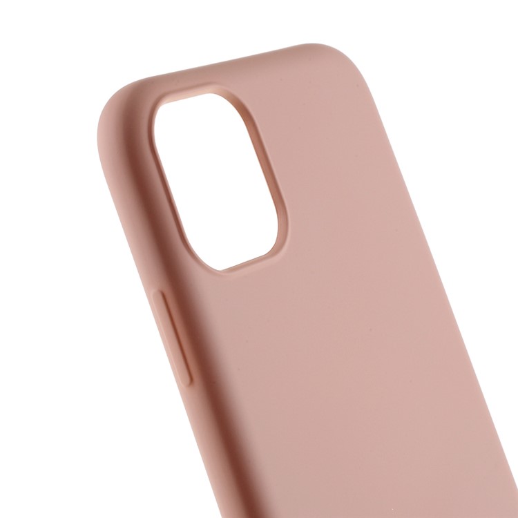 Soft Liquid Silicone Cell Phone Case for iPhone 11 Pro Max 6.5 inch - Pink-6