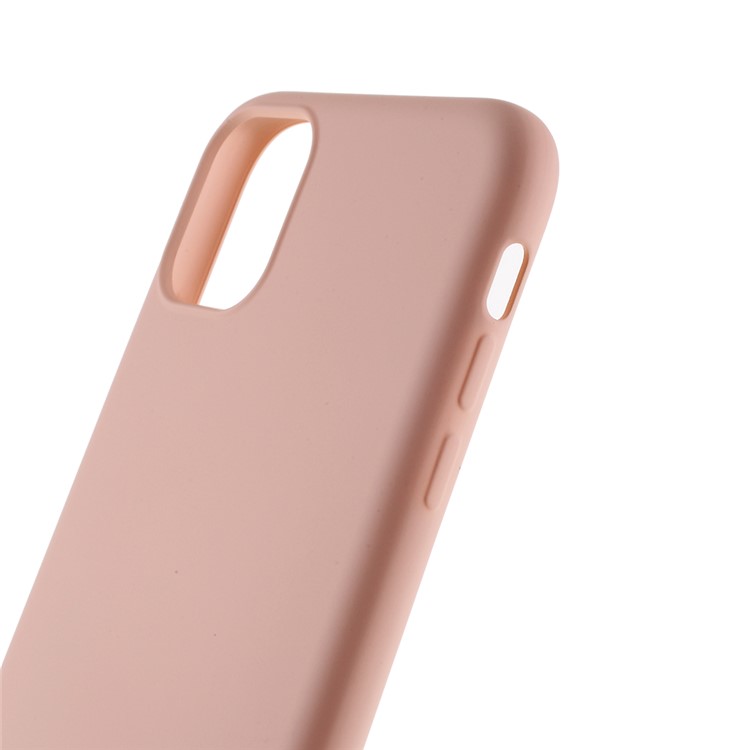 Soft Liquid Silicone Cell Phone Case for iPhone 11 Pro Max 6.5 inch - Pink-8