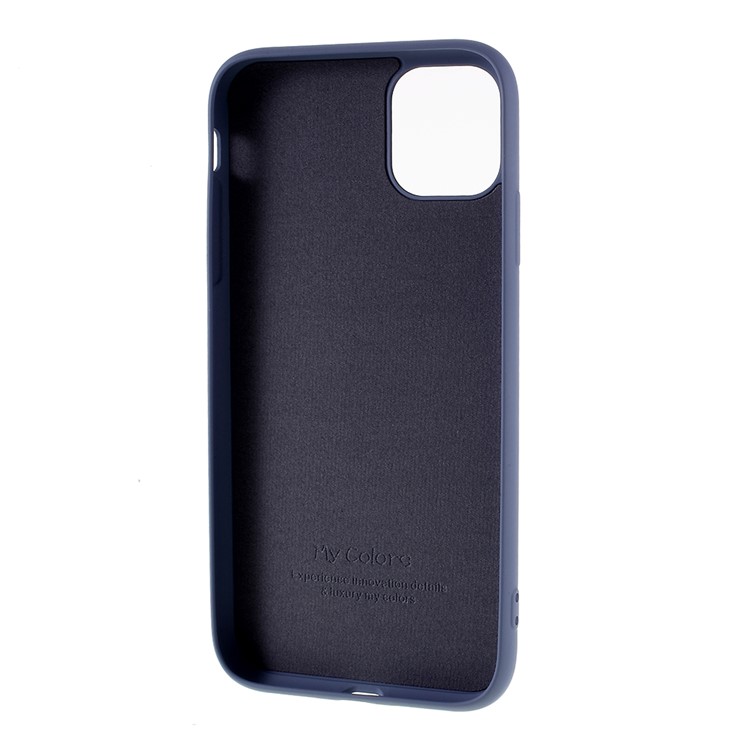 Soft Liquid Silicone Cell Phone Case for iPhone 11 Pro Max 6.5 inch - Baby Blue-4