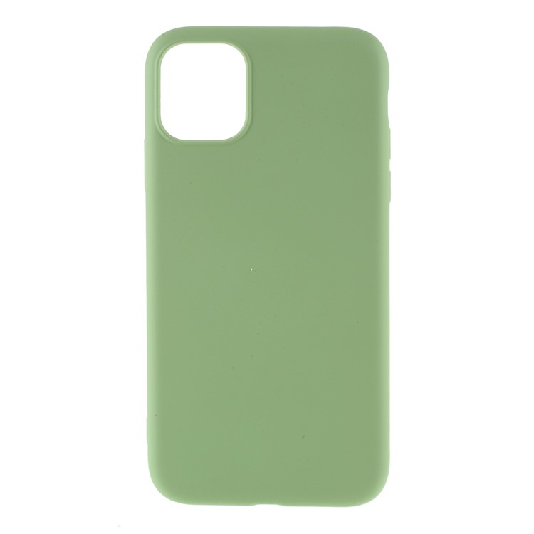 Liquid Silicone Soft Cell Phone Cover for iPhone 11 Pro 5.8 inch - Green-1