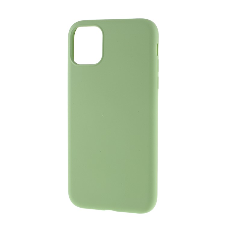 Liquid Silicone Soft Cell Phone Cover for iPhone 11 Pro 5.8 inch - Green-2