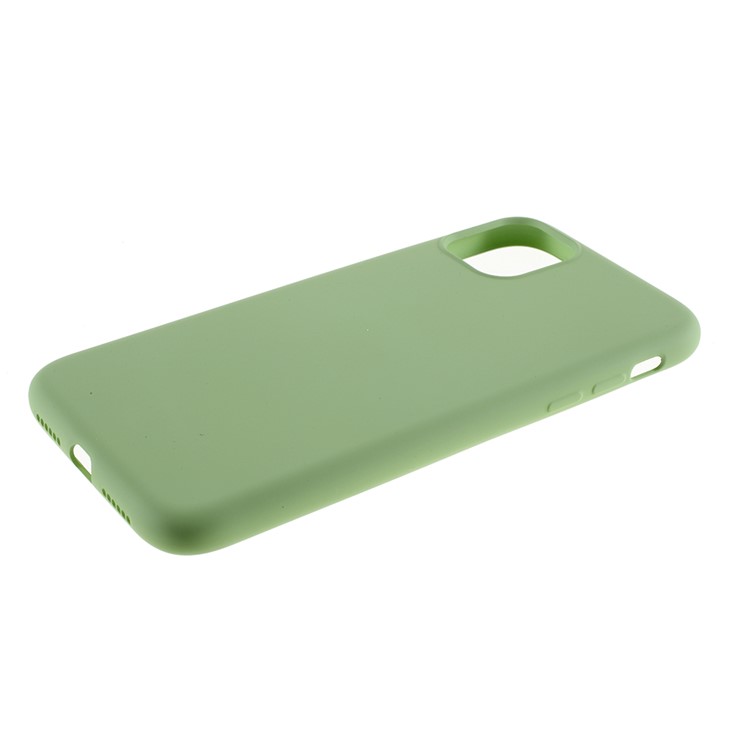 Liquid Silicone Soft Cell Phone Cover for iPhone 11 Pro 5.8 inch - Green-5