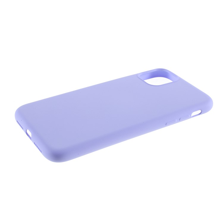 Крышка Сотового Телефона Жидкостного Силикона Мягкая На 5 Дюймов Iphone 11 Pro - Пурпурный-5