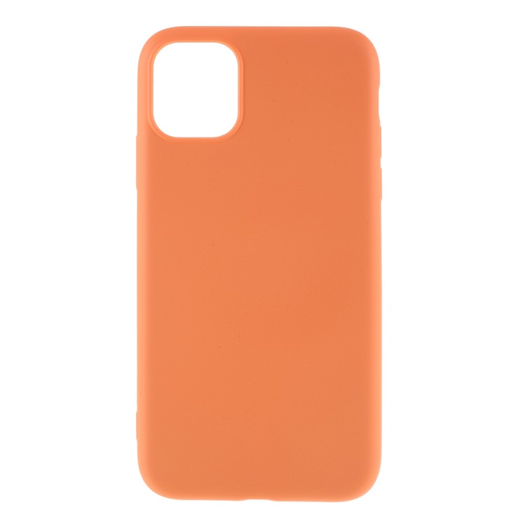 Liquid Silicone Soft Cell Phone Cover for iPhone 11 Pro 5.8 inch - Orange-1