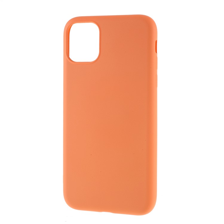 Liquid Silicone Soft Cell Phone Cover for iPhone 11 Pro 5.8 inch - Orange-2