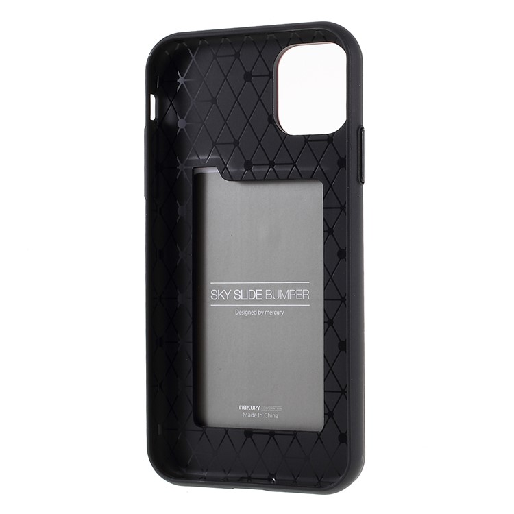 MERCURY GOOSPERY Sky Series Slide PC TPU Case for iPhone 11 6.1 inch - Rose Gold-4