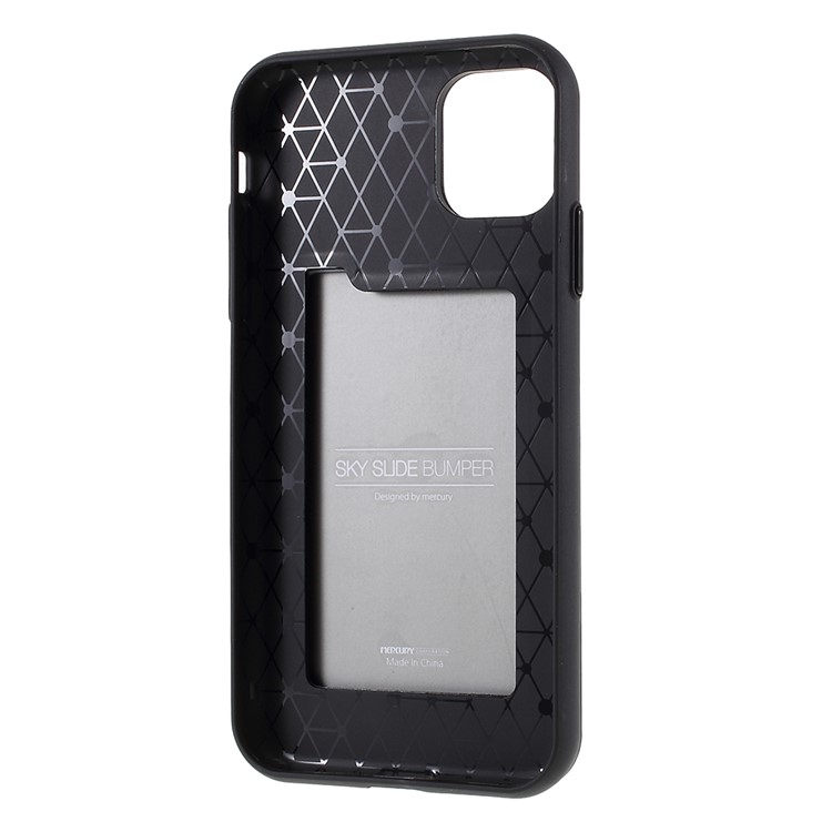 MERCURY GOOSPERY for iPhone 11 Pro Max 6.5 inch PC+TPU Covering - Black-2