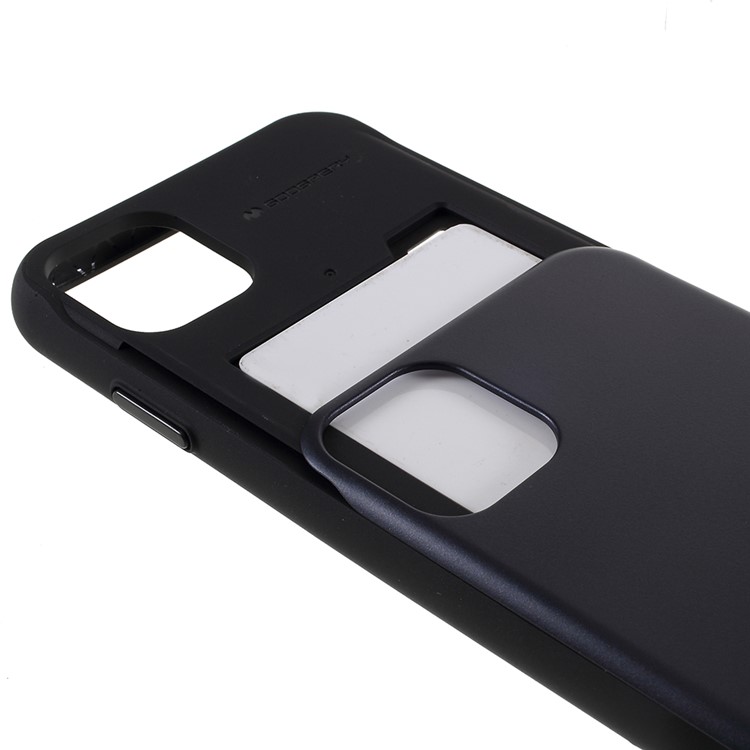 MERCURY GOOSPERY for iPhone 11 Pro Max 6.5 inch PC+TPU Covering - Black-8