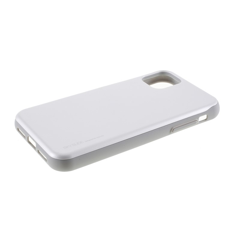 MERCURY GOOSPERY for iPhone 11 Pro Max 6.5 inch PC+TPU Covering - Silver-4