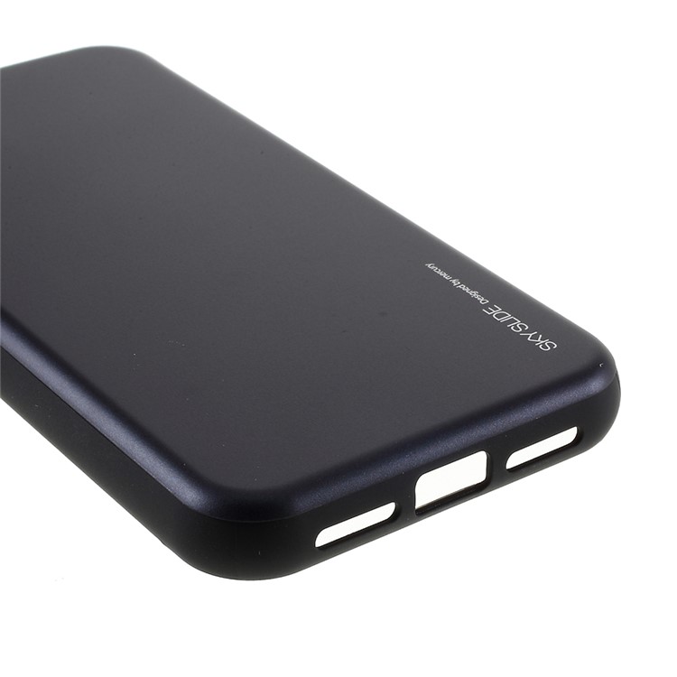 Série Sky MERCURY GOOSPERY Pour Étui TPU Coulissant De 5,8 Pouces Pour Iphone 11 Pro - Noir-6