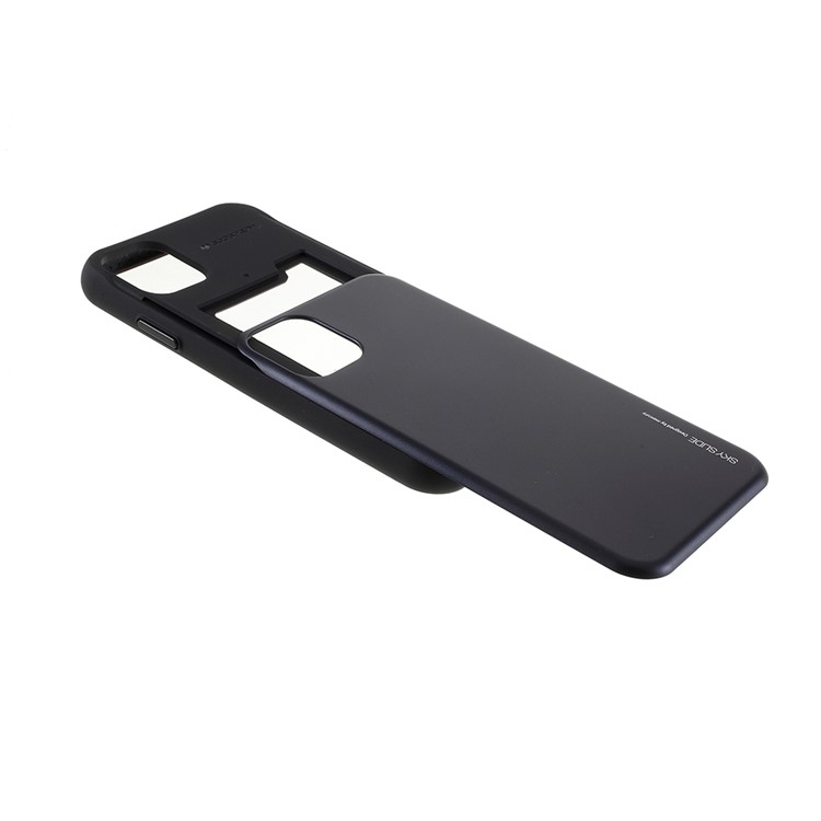 Série Sky MERCURY GOOSPERY Pour Étui TPU Coulissant De 5,8 Pouces Pour Iphone 11 Pro - Noir-7