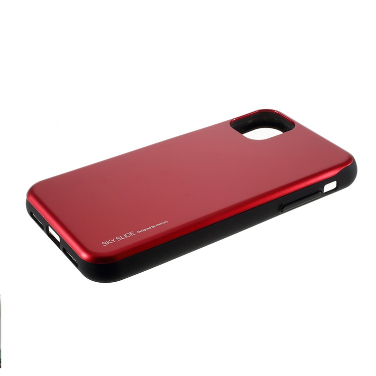 MERCURY GOOSPERY Sky Series for iPhone 11 Pro 5.8 inch Slide PC TPU Case - Red-5