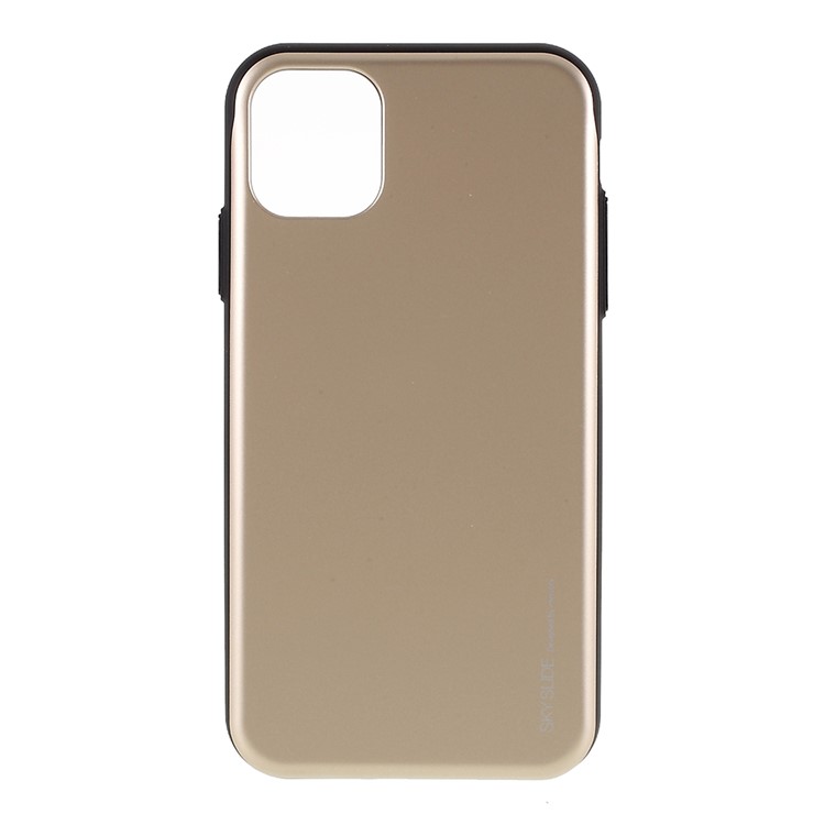 MERCURY GOOSPERY Sky Series for iPhone 11 Pro 5.8 inch Slide PC TPU Case - Gold-1
