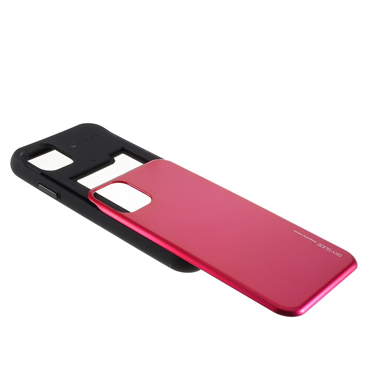 MERCURY GOOSPERY Sky Series for iPhone 11 Pro 5.8 inch Slide PC TPU Case - Rose-6