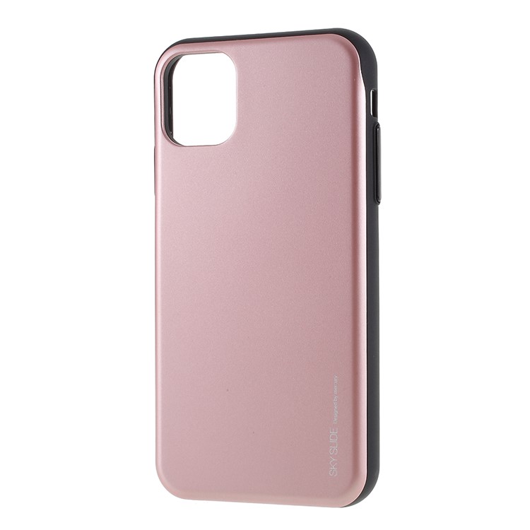 MERCURY GOOSPERY Sky Series for iPhone 11 Pro 5.8 inch Slide PC TPU Case - Rose Gold-2