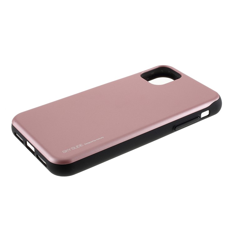 MERCURY GOOSPERY Sky Series for iPhone 11 Pro 5.8 inch Slide PC TPU Case - Rose Gold-5