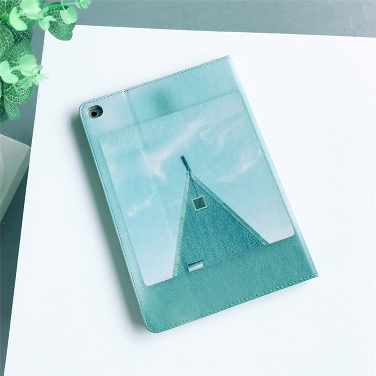 New Pattern Printing Leather Tablet Shell for iPad 9.7-inch (2018)/(2017) - Style C-2