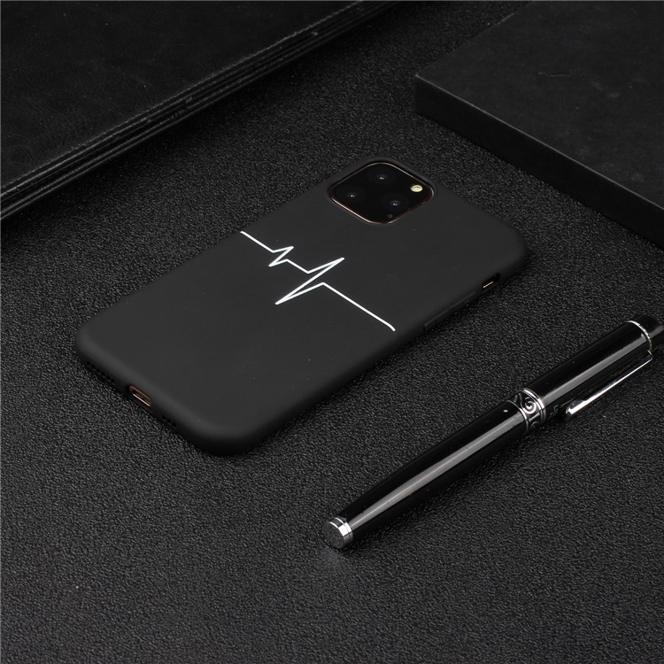 Matte Pattern Printing TPU Shell Protective Casing for iPhone 11 Pro Max 6.5 inch - ECG-4