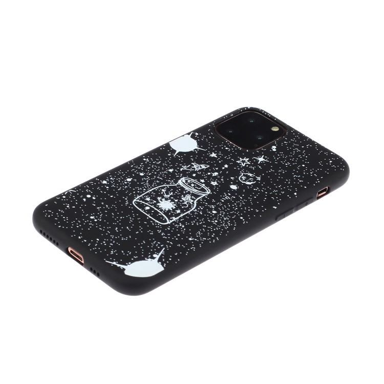 Frosted Printing TPU Protection Phone Shell Covering for iPhone 11 6.1 inch - Wishing Bottle-2
