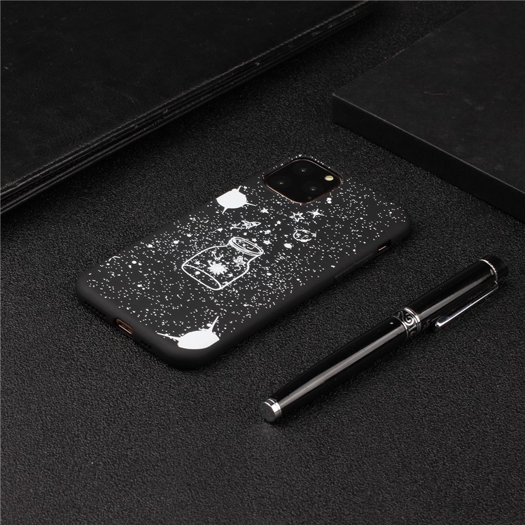 Frosted Printing TPU Protection Phone Shell Covering for iPhone 11 6.1 inch - Wishing Bottle-4