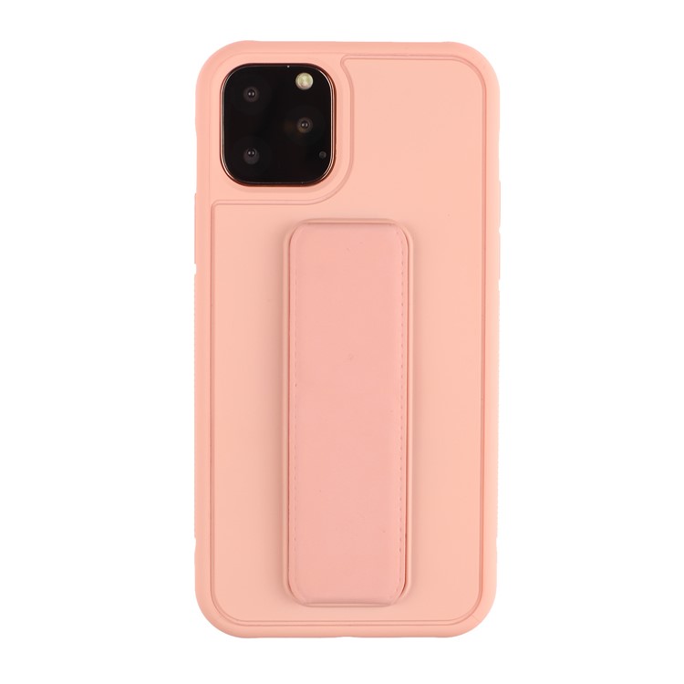 Pure Color Multi-function TPU+PC Phone Shell for iPhone 11 Pro 5.8 inch - Pink-1